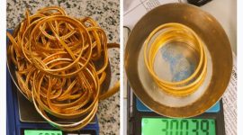 Gold recovered Hyderabad