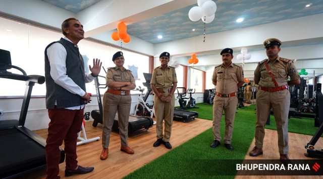 To ensure the success of the campaign, the personnel were given duties to ensure they can attend their fitness programmes as well. (Express photo by Bhupendra Rana)