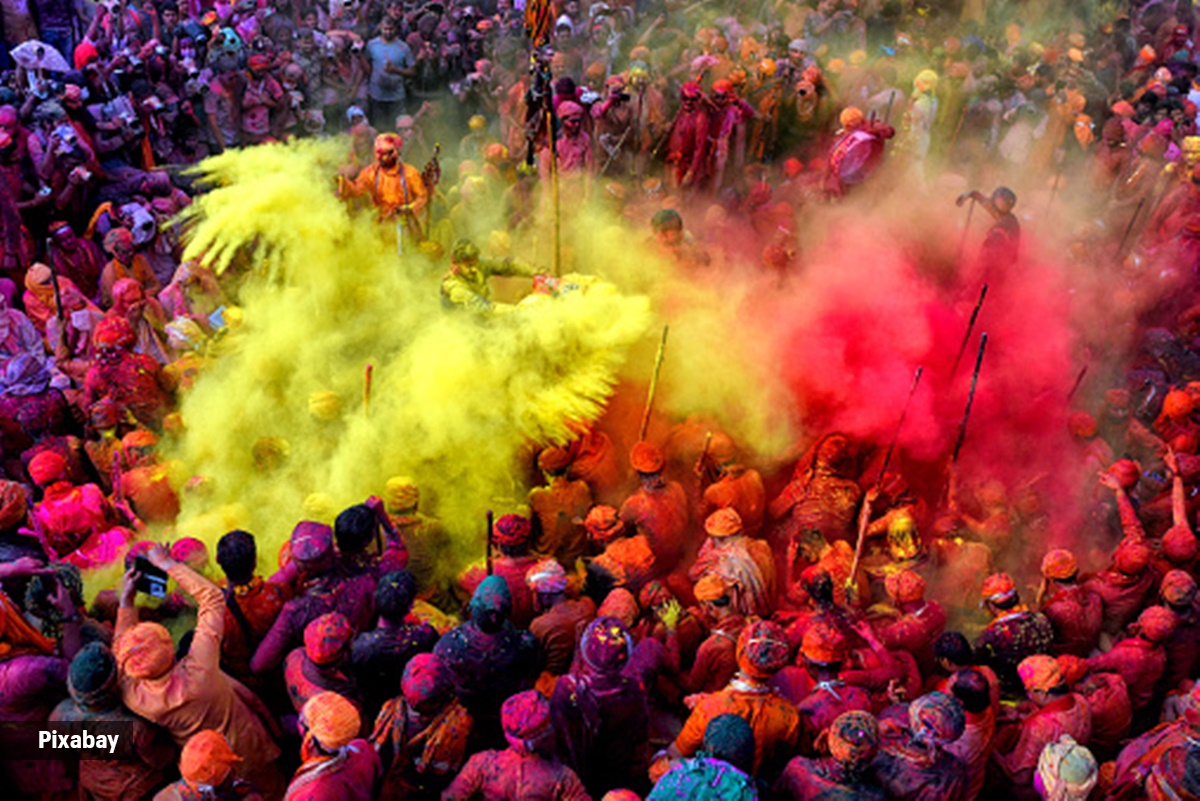 Five places in India known for their standout Holi celebrations