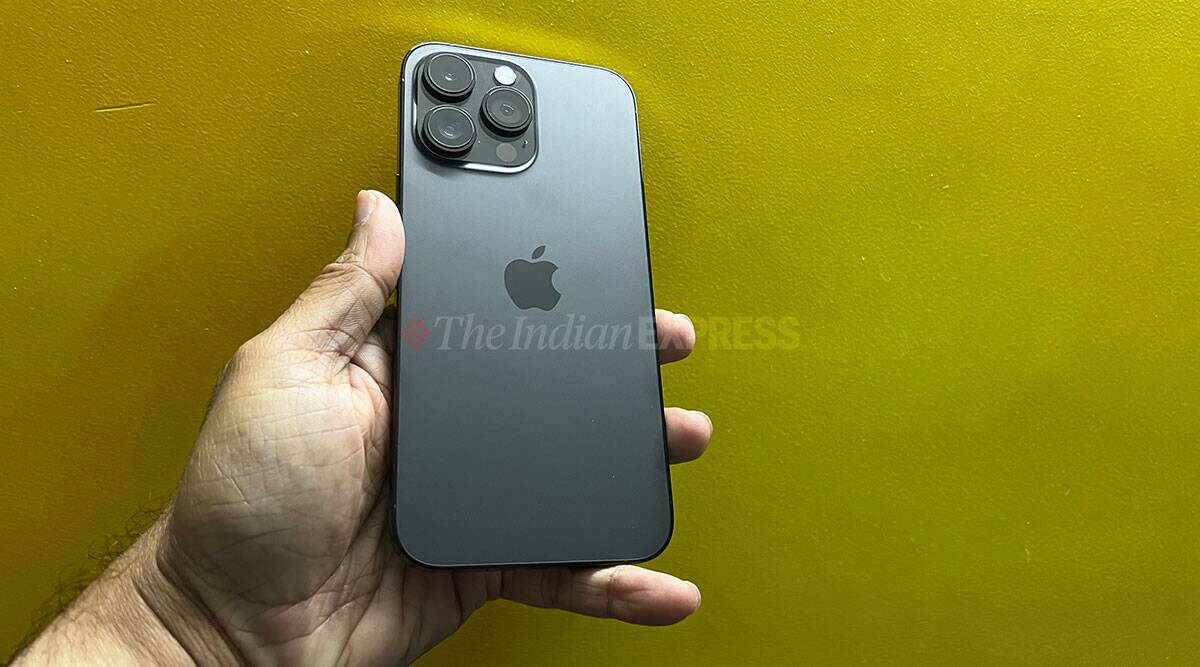 iPhone 15 Pro is likely to look similar to the iPhone 14 Pro (Image credit: Nandagopal Rajan / Indian Express)
