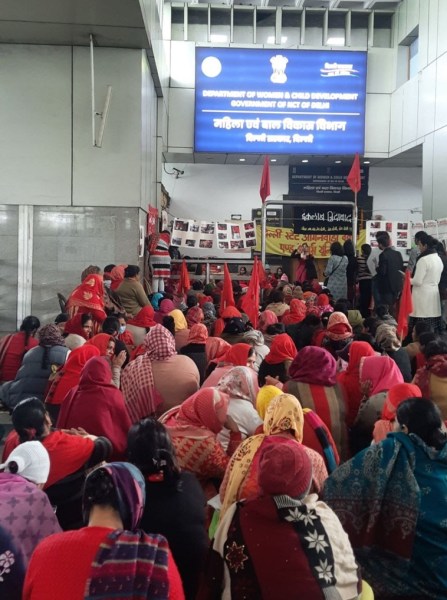 Anganwadi workers Delhi