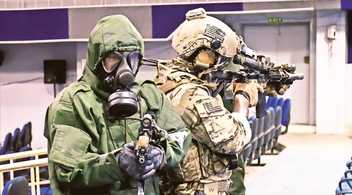 NSG, US special ops forces stage drills in Chennai