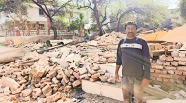 Mehrauli demolition drive, Mehrauli, Mehrauli Archaeological Park, Mehrauli area, G20 Summit, G20 meet, Delhi news, New Delhi, Indian Express, current affairs