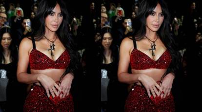 Kim Kardashian storms the runway for Dolce & Gabbana show at Milan Fashion  Week