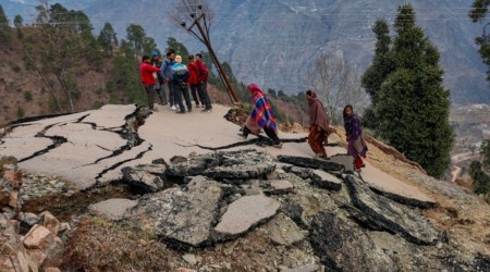 jammu landslide, indian express