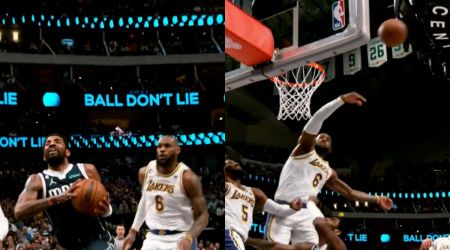 Lebron James block in an NBA game. (Screengrab)
