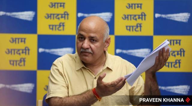 On August 17, the CBI filed an FIR in the case, and two days later, raided 21 locations in Delhi, including Sisodia’s house. Sisodia is among 15 booked in the CBI FIR – the others being three excise department officials and several vendors and distributors. (Express File Photo by Praveen Khanna/File)
