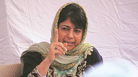 Mehbooba Mufti (file)