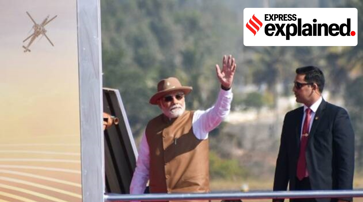 defence exports India, which countries buy arms from India, PM Modi, aero India 2023, indian express