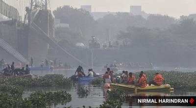 morbi bridge collapse, gujarat news, indian express