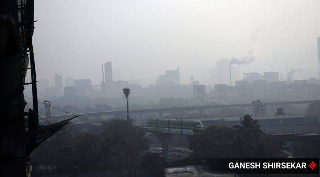 The major air pollutants for Mumbai during the period are particulate matter of 2.5 and 10 microns (PM2.5 and PM10). (Express file)