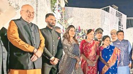 Harsh Nadda wedding, JP Nadda, Narendra Modi, Nirvachan Sadan, Election Commission, Youth20 Inception Meeting, Indian Express, India news, current affairs