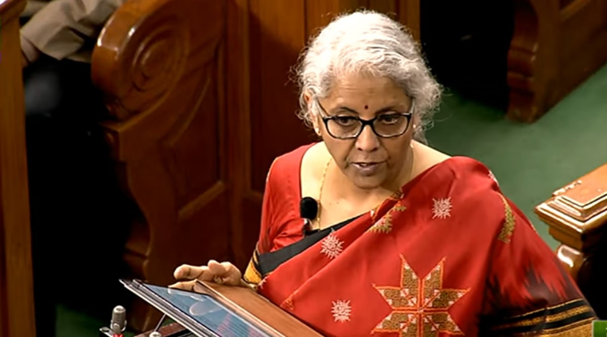 nirmala sitharaman speaks in parliament