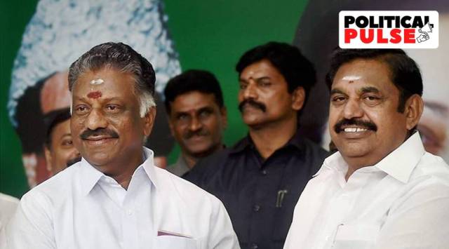 OPS had lost control of the party in July when EPS was named the interim general secretary at a meeting where almost all the leaders and cadres present picked him. (File photo)