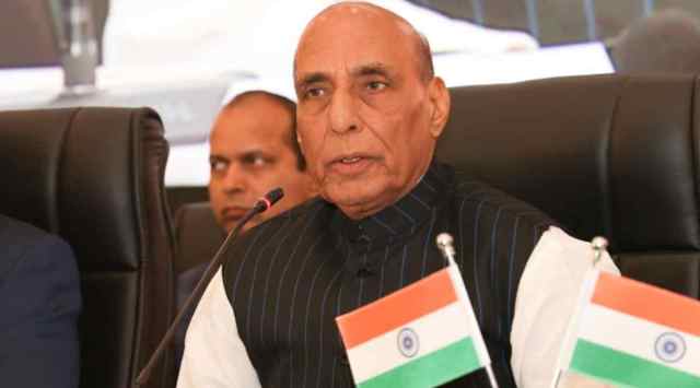 Defence minister Rajnath Singh