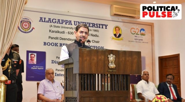 Tamil Nadu Governor RN Ravi at the book launch of Tamil translations of Upadhyay's Dispersion of Thought and Integral Humanism (Twitter/rajbhavan_tn)