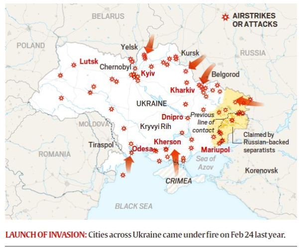 One Year Of War In Ukraine: As Conflict Drags On, A Changed Europe 