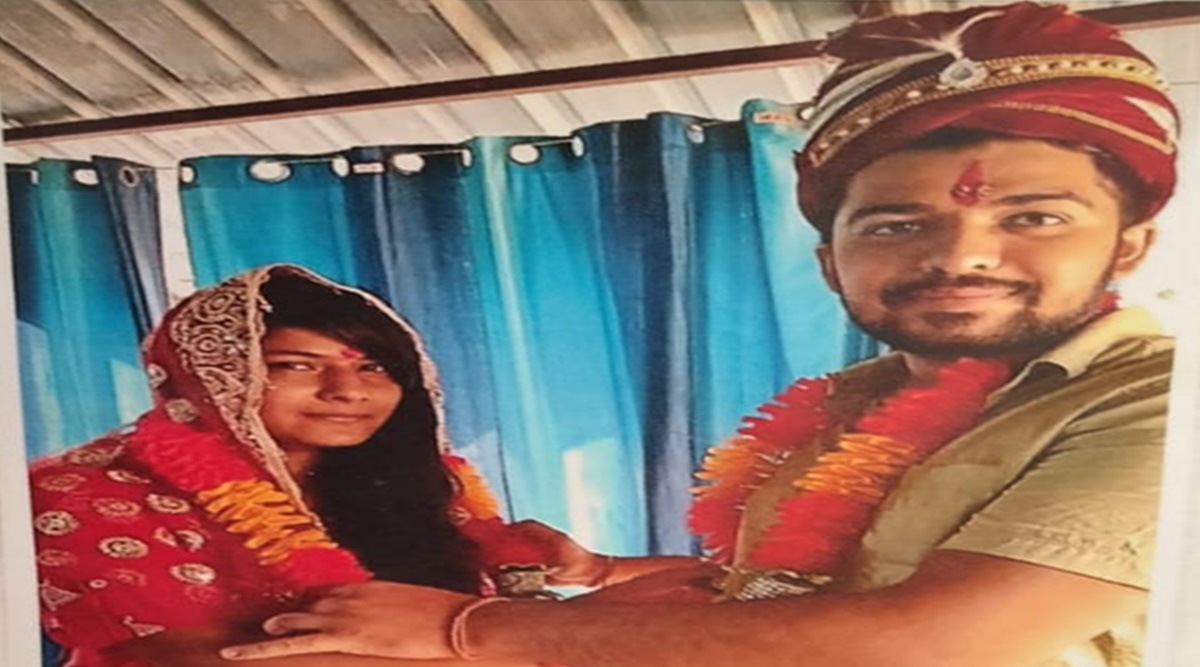 The couple had got married at an Arya Samaj temple in Greater Noida. They didn’t invite their families to the wedding. (Express Photo)