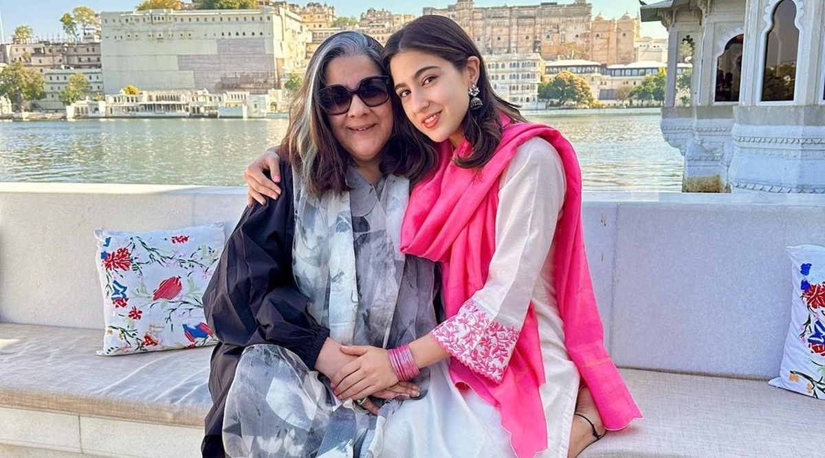 Sara Ali Khan calls mom Amrita Singh her 'safe place' in birthday post:  'Thank you for always being my rock' | Bollywood News - The Indian Express