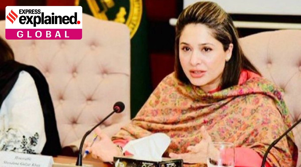 Shandana Gulzar, PTI member from Pakistan.