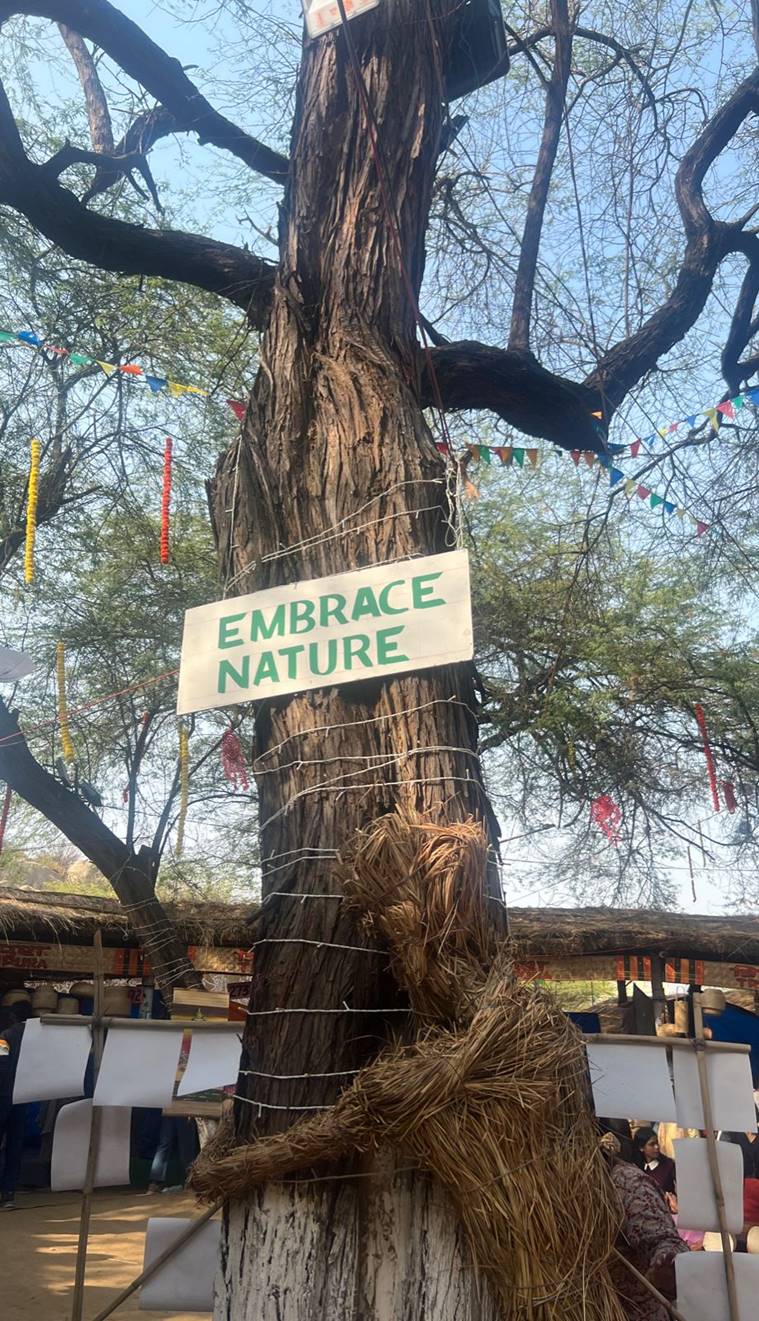 Environment and Sustainability messages at the Mela