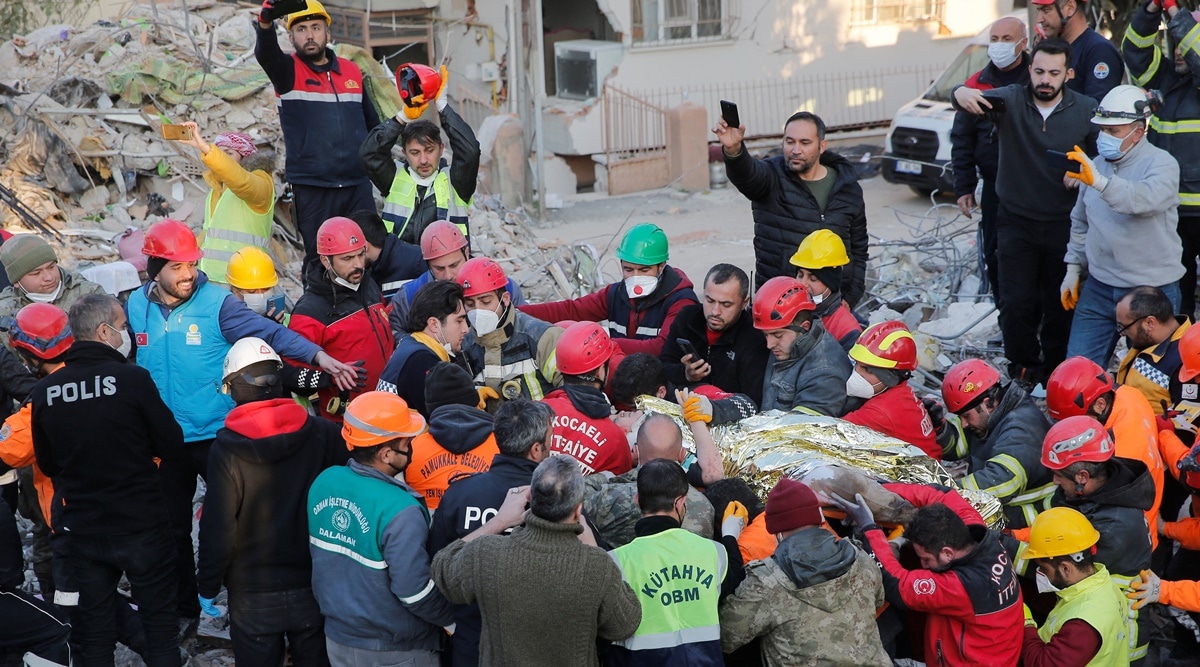 Turkey earthquake Gasps of air, protein powder and miraculous rescues