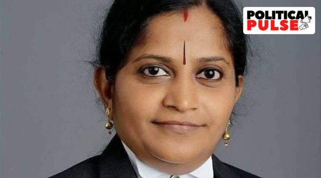 Lekshmana Victoria Gowri, 49, is an additional judge of the Madras High Court. (Express Photo)