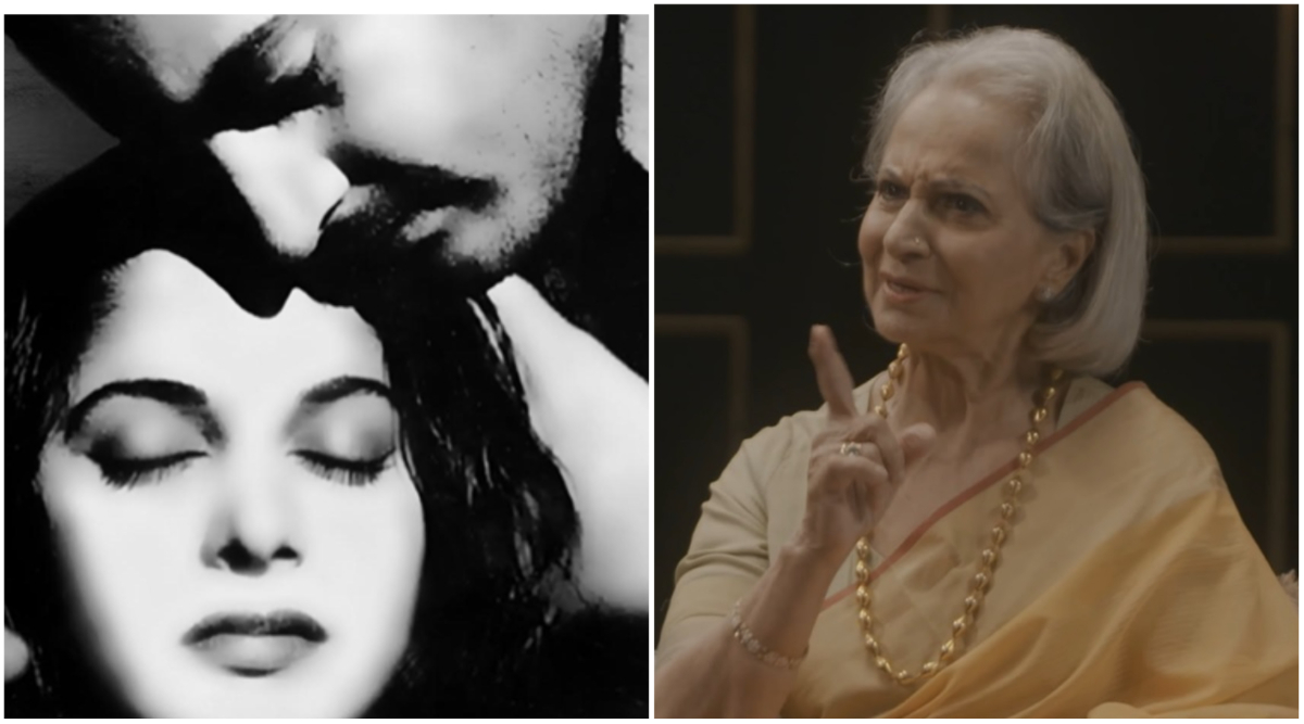Waheeda Rehman Sex Videos - Waheeda Rehman reveals Guru Dutt was told she's like a 'wooden doll', was  asked to change her name | Entertainment News,The Indian Express