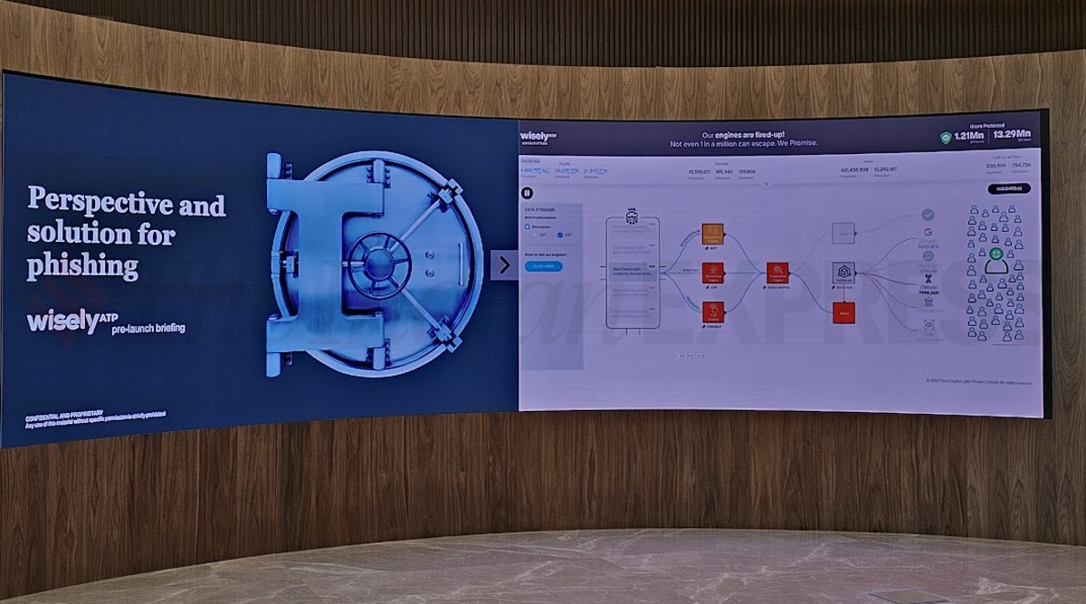 Wisely ATP platform will be commercially available for enterprises starting April 2023 (Image credit: Vivek Umashankar / Indian Express)