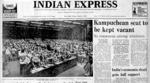 Kampuchea Seat, Assam Refugees, Raisina Bungalow, Koestler No More, Assam, Raisina Hill, Kampuchea, Indian express, Opinion, Editorial, Current Affairs