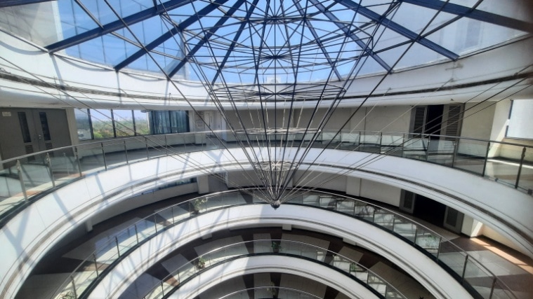 Eighth floor of Nucleus Mall