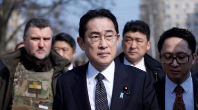 Japan PM in Ukraine