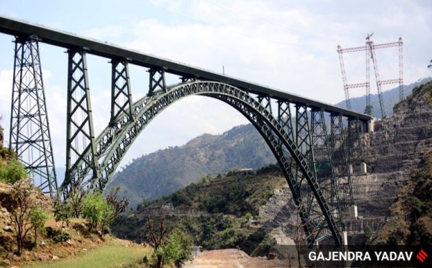 World’s highest railway bridge over Chenab river to open soon | India ...