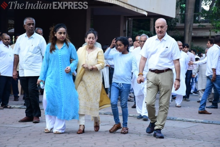 Vidya Balan, Anupam Kher, Jackie Shroff And Others Attend Satish ...