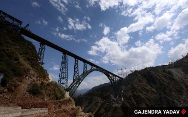 World’s highest railway bridge over Chenab river to open soon | India ...