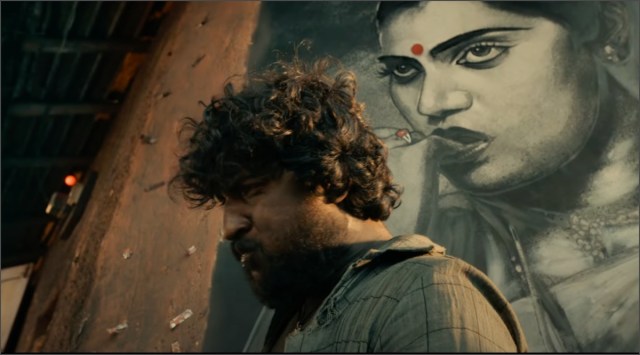 A still from Dasara song Dhoom Dhaam Dhosthaan