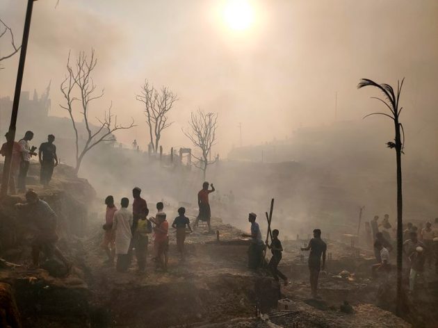 rohingya refugee camp news, indian express
