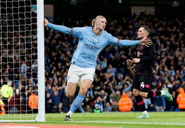 Manchester City's Erling Haaland