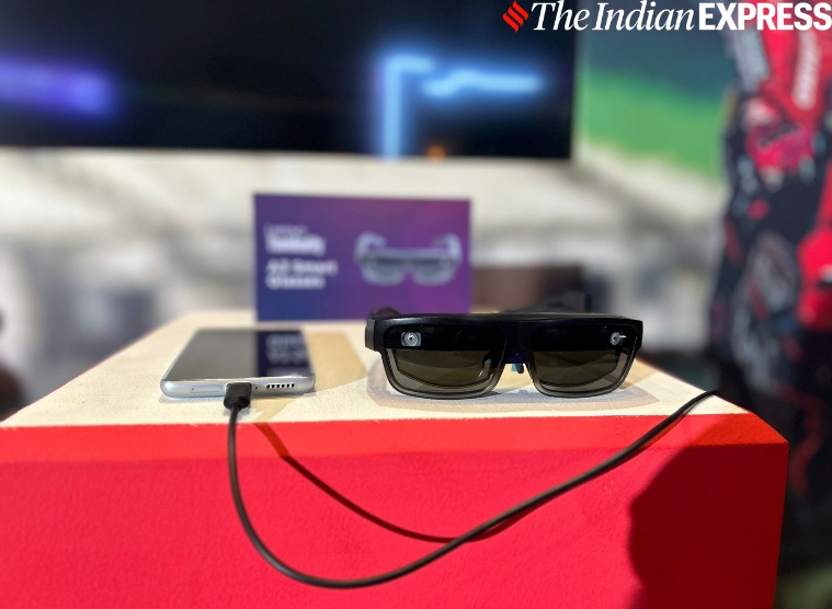 Lenovo’s ThinkReality A3 is a pair of smart AR glasses