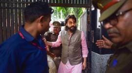 Mukhtar Ansari, Abbas Ansari, Chitrakoot, Chitrakoot police, Lucknow news, Uttar Pradesh, Indian Express, current affairs