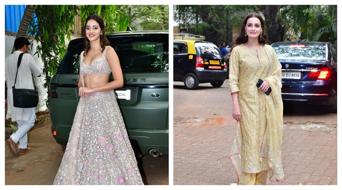 Ananya Panday, Tanishaa Mukerji, Kim Sharma and others glam up for Alanna Panday’s pre-wedding festivities, see photos
