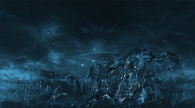 alien space ship