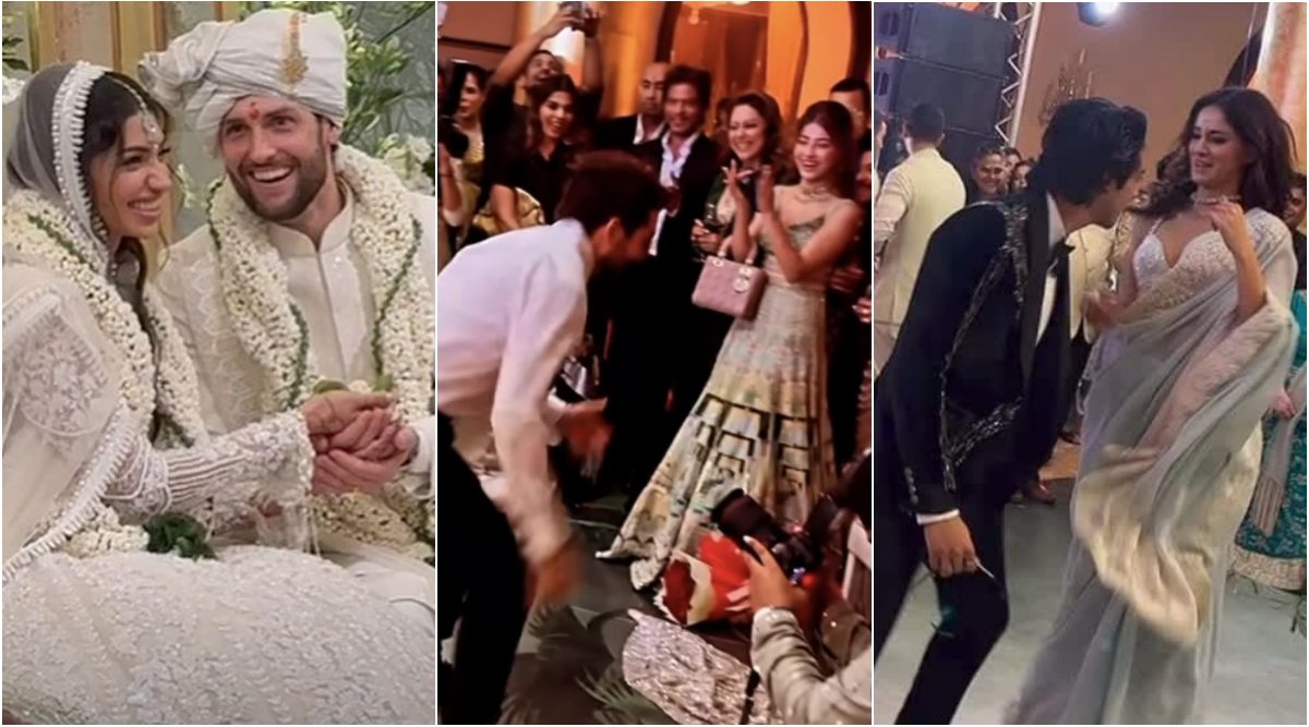 Inside Alanna Panday's wedding reception: Shah Rukh Khan-Gauri ...