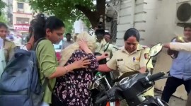 Aniksha after her arrest. ANI Amruta Fadnavis FIR alleging threat