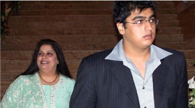 Arjun Kapoor with his mother Mona Shourie