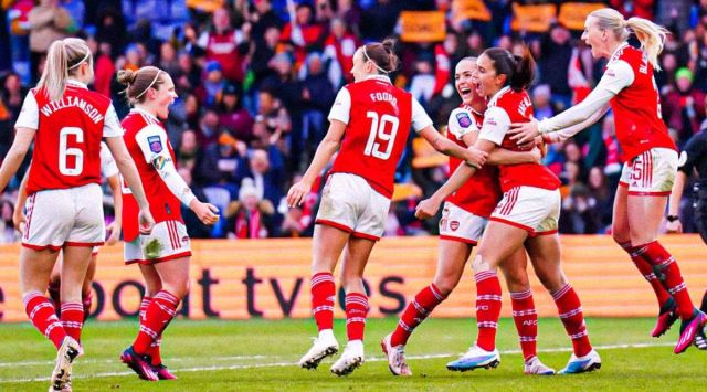 Arsenal Beat Chelsea To Lift Womens League Cup Football News The