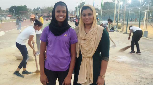 Mubassina’s success in the athletics circuit has sparked a lot of interest among other young women in the region who were earlier reluctant to join sports. (Express Photo)
