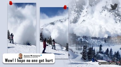 Avalanche in Utah