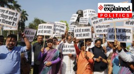BJP OBC MPs protest in Parliament..