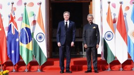 External Affairs Minister S Jaishankar welcomes US Secretary of State Antony Blinken
